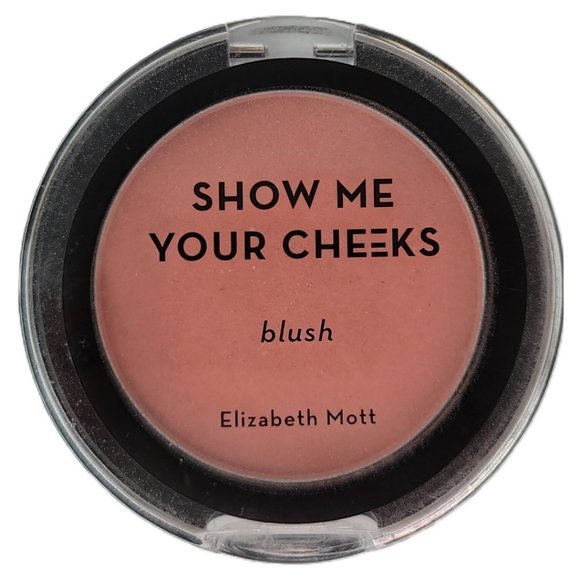 Elizabeth Mott Show Me Your Cheeks‎ Blush Peach Pink 5g/0.18 oz New - Picture 1 of 3